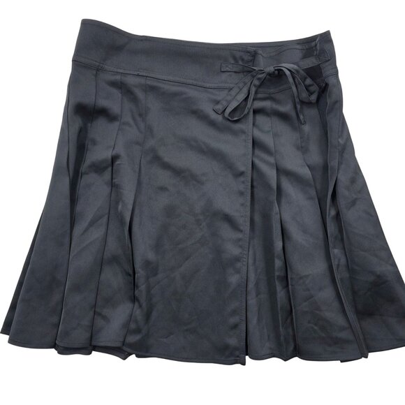 Karl Lagerfeld Paris Black Pleated Skirt Size 8 - Picture 1 of 7